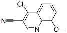 214476-78-5,4-CHLORO-8-METHOXY-QUINOLINE-3-CARBONITRILE