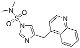 214700-55-7,1H-Imidazole-1-sulfonamide,  N,N-dimethyl-4-(4-quinolinylmethyl)-