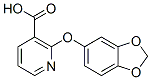 214758-41-5,2-(1,3-BENZODIOXOL-5-YLOXY)NICOTINIC ACID