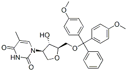 215032-04-5,1-((3R,4S,5R)-5-((BIS(4-METHOXYPHENYL)(PHENYL)METHOXY)METHYL)-4-HYDROXYTETRAHYDROFURAN-3-YL)-5-METHYLPYRIMIDINE-2,4(1H,3H)-DIONE
