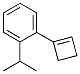 215038-37-2,Benzene, 1-(1-cyclobuten-1-yl)-2-(1-methylethyl)- (9CI)