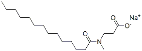 21539-72-0,sodium N-methyl-N-(1-oxotetradecyl)-beta-alaninate