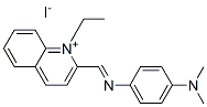 21584-04-3,2-[[[4-(dimethylamino)phenyl]imino]methyl]-1-ethylquinolinium iodide