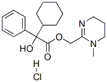 21609-10-9,(1-methyl-5,6-dihydro-4H-pyrimidin-2-yl)methyl 2-cyclohexyl-2-hydroxy-2-phenyl-acetate hydrochloride