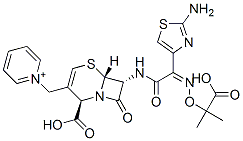 217796-42-4,1-[[(2R,6R,7R)-7-[[(2Z)-2-(2-Amino-4-thiazolyl)-2-[(1-carboxy-1-methylethoxy)imino]acetyl]amino]-2-carboxy-8-oxo-5-thia-1-azabicyclo[4.2.0]oct-3-en-3-yl]methyl]pyridinium