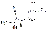217954-75-1,2-amino-4-(3,4-dimethoxyphenyl)-1H-pyrrole-3-carbonitrile