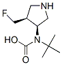 218281-40-4,Carbamic acid, [(3S,4S)-4-(fluoromethyl)-3-pyrrolidinyl]-, 1,1-dimethylethyl
