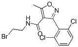 218456-06-5,N4-(2-BROMOETHYL)-3-(2,6-DICHLOROPHENYL)-5-METHYLISOXAZOLE-4-CARBOXAMIDE