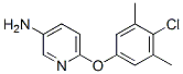 218457-66-0,6-(4-CHLORO-3,5-DIMETHYLPHENOXY)PYRIDIN-3-AMINE