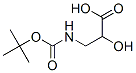 218916-64-4,Propanoic acid, 3-[[(1,1-dimethylethoxy)carbonyl]amino]-2-hydroxy- (9CI)