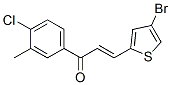 219619-24-6,3-(4-BROMO-2-THIENYL)-1-(4-CHLORO-3-METHYLPHENYL)PROP-2-EN-1-ONE