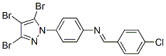 219793-55-2,N1-(4-CHLOROBENZYLIDENE)-4-(3,4,5-TRIBROMO-1H-PYRAZOL-1-YL)ANILINE