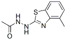 219904-17-3,Acetic acid, 2-(4-methyl-2-benzothiazolyl)hydrazide (9CI)