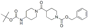 220031-94-7,4-(4-TERT-BUTOXYCARBONYLAMINO-PIPERIDINE-1-CARBONYL)-PIPERIDINE-1-CARBOXYLIC ACID BENZYL ESTER