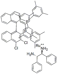 220114-38-5,Dichloro{(R)-(+)-2,2'-bis[di(3,5-xylyl)phosphino]-1,1'-binaphthyl}[(1R,2R)-(+)-1,2-diphenylethylenediamine]ruthenium(II)