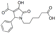 220128-08-5,6-(3-ACETYL-4-HYDROXY-5-OXO-2-PHENYL-2,5-DIHYDRO-1H-PYRROL-1-YL)HEXANOIC ACID