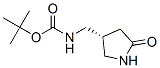 220226-11-9,Carbamic acid, [[(3R)-5-oxo-3-pyrrolidinyl]methyl]-, 1,1-dimethylethyl ester
