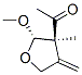 220308-44-1,Ethanone, 1-[(2S,3S)-tetrahydro-2-methoxy-3-methyl-4-methylene-3-furanyl]-