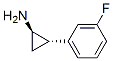 220353-83-3,Cyclopropanamine, 2-(3-fluorophenyl)-, (1R,2S)- (9CI)