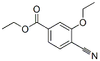 220380-12-1,Benzoic acid, 4-cyano-3-ethoxy-, ethyl ester (9CI)