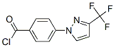 220461-85-8,4-[3-(TRIFLUOROMETHYL)-1H-PYRAZOL-1-YL]BENZOYL CHLORIDE