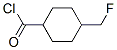 220573-28-4,Cyclohexanecarbonyl chloride, 4-(fluoromethyl)- (9CI)