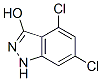 220707-43-7,4,6-DICHLORO-3-HYDROXY (1H)INDAZOLE