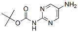 220731-05-5,Carbamic acid, (5-amino-2-pyrimidinyl)-, 1,1-dimethylethyl ester (9CI)