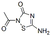 220966-98-3,1,2,4-Thiadiazol-3(2H)-one, 2-acetyl-5-amino- (9CI)