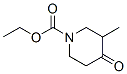 22106-20-3,3-Methyl-4-oxo-1-piperidinecarboxylic acid ethyl ester