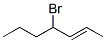 22118-57-6,4-Bromo-2-heptene
