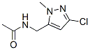221274-96-0,Acetamide,  N-[(3-chloro-1-methyl-1H-pyrazol-5-yl)methyl]-