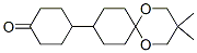 221300-33-0,4-(3,3-DIMETHYL-1,5-DIOXASPIRO[5,5]UNDEC-9-YL) CYCLOHEXANONE