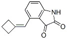 222036-51-3,1H-Indole-2,3-dione, 4-(cyclobutylidenemethyl)- (9CI)