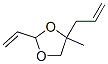 222611-17-8,1,3-Dioxolane,  2-ethenyl-4-methyl-4-(2-propenyl)-  (9CI)