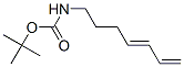 222624-10-4,Carbamic acid, 4,6-heptadienyl-, 1,1-dimethylethyl ester (9CI)