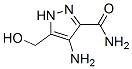 22283-31-4,1H-Pyrazole-3-carboxamide,  4-amino-5-(hydroxymethyl)-  (9CI)