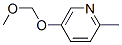 223715-90-0,Pyridine, 5-(methoxymethoxy)-2-methyl- (9CI)