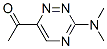 223719-87-7,Ethanone, 1-[3-(dimethylamino)-1,2,4-triazin-6-yl]- (9CI)