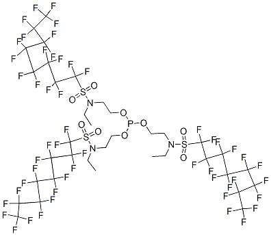 2250-98-8,N,N',N''-[phosphinylidynetris(oxyethane-2,1-diyl)]tris[N-ethylheptadecafluorooctane-1-sulphonamide]