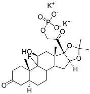 2260-24-4,Pregnane-3,20-dione, 9-fluoro-11-hydroxy-16,17-[(1-methylethylidene)bis(oxy)]-21-(phosphonooxy)-, dipotassium salt, (5alpha,11beta,16alpha)-