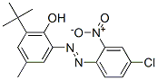 22617-04-5,6-tert-Butyl-4-methyl-2-[(4-chloro-2-nitrophenyl)azo]phenol