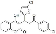 22619-37-0,3-[3-(4-chlorophenyl)-1-(5-chloro-2-thienyl)-3-oxopropyl]-4-hydroxy-2-benzopyrone