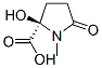 22671-35-8,Proline, 2-hydroxy-1-methyl-5-oxo- (8CI,9CI)