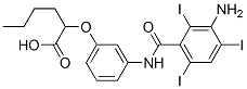 22708-42-5,2-[3-[(3-amino-2,4,6-triiodo-benzoyl)amino]phenoxy]hexanoic acid