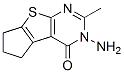 22721-36-4,5-AMINO-6-METHYL-1,2,3,5-TETRAHYDRO-8-THIA-5,7-DIAZA-CYCLOPENTA[A]INDEN-4-ONE