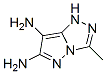 227611-33-8,1H-Pyrazolo[5,1-c]-1,2,4-triazole-6,7-diamine,  3-methyl-