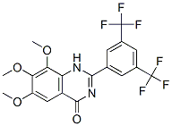 228119-09-3,4(1H)-Quinazolinone,  2-[3,5-bis(trifluoromethyl)phenyl]-6,7,8-trimethoxy-  (9CI)