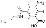 22871-58-5,IOXILAN   RELATED  COMPOUND  A (100 MG)  (5-AMINO-2,4,6-TRIIODO-3  N-(2-HYDROXYETHYL)CARBA-MOYL BENZOIC ACID)