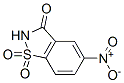 22952-20-1,1,2-BENZISOTHIAZOL-3(2H)-ONE, 5-NITRO, 1,1-DIOXIDE